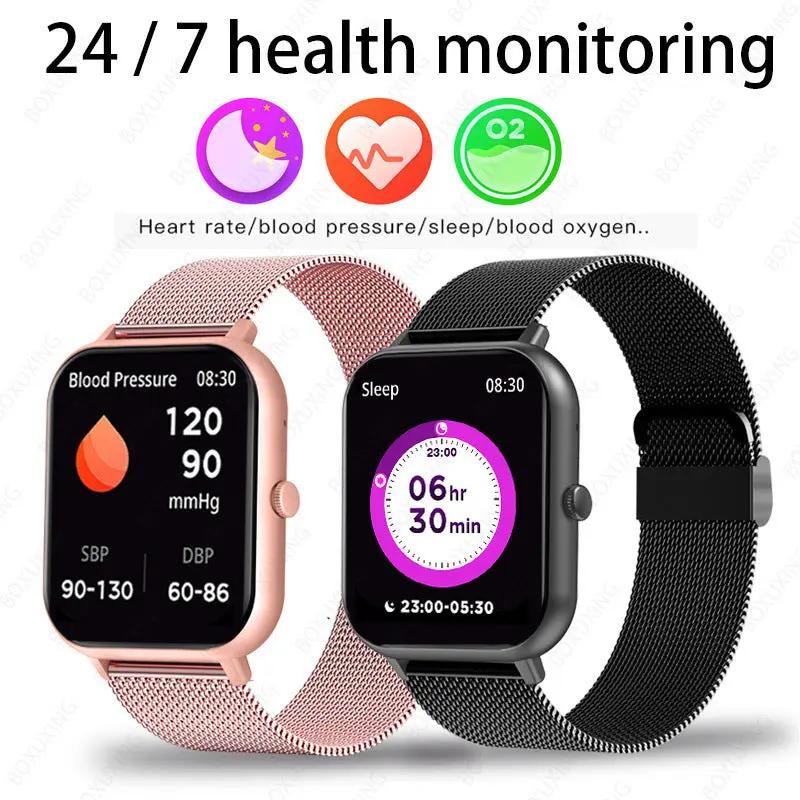 ZL54C Smart Watch with AI Voice Assistant – Heart Rate, Blood Oxygen & Sleep Monitor null