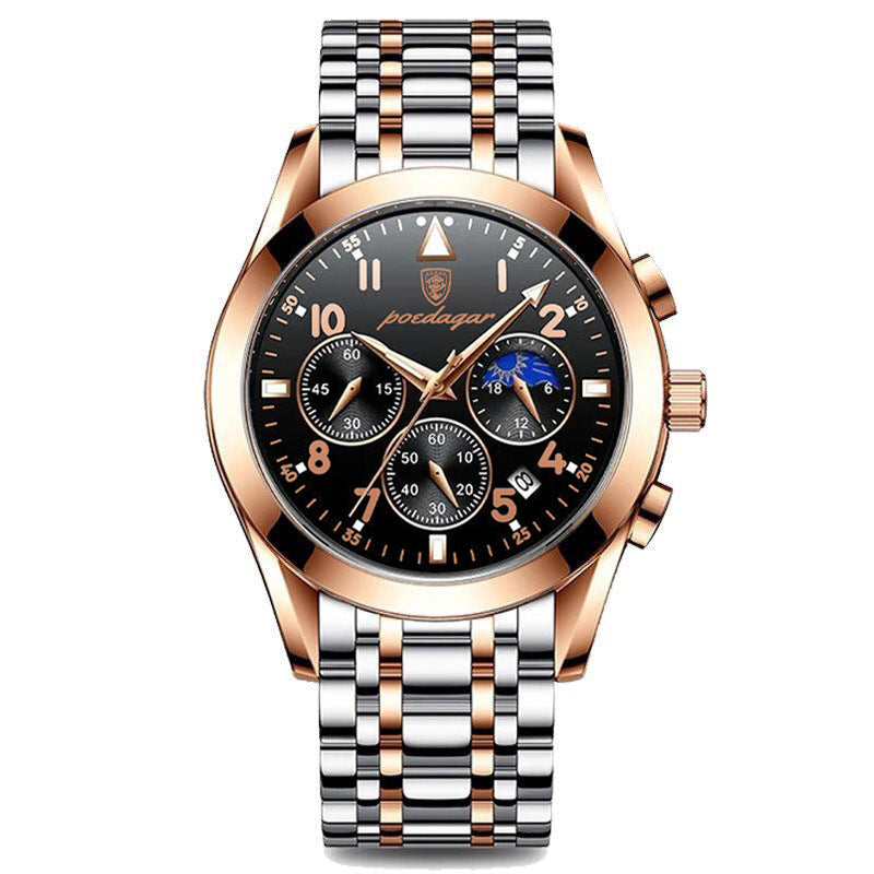 Luxury Rose Gold Chronograph – Precision Meets Style
